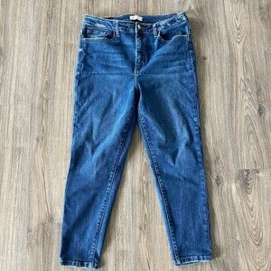 KanCan Signature Ultra High Rise Ankle Skinny Jeans Womens Size 31 Medium Wash